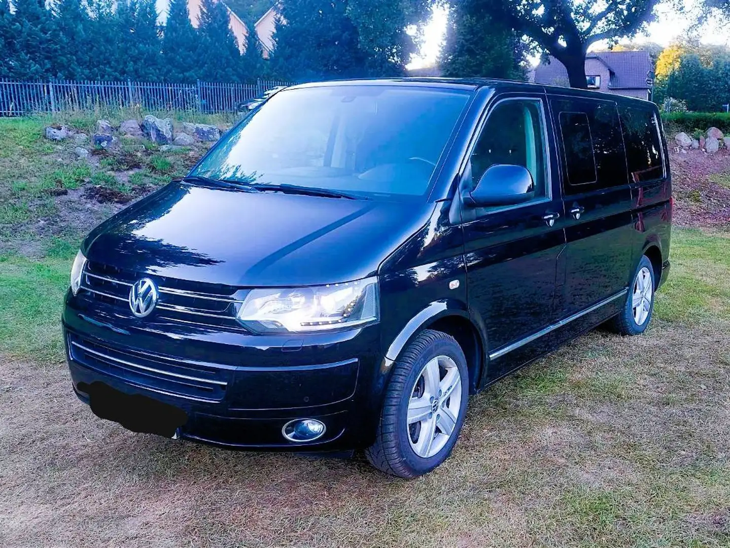 Volkswagen T5 Multivan DSG BMT Highline Sthzg Leder BiXenon Kamera HU neu Schwarz - 1