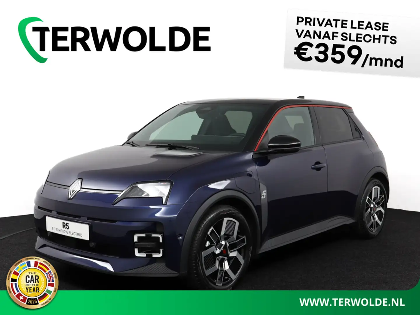 Renault R 5 Techno | Achteruitrijcamera | ISOFIX-bevestigingss Blauw - 1