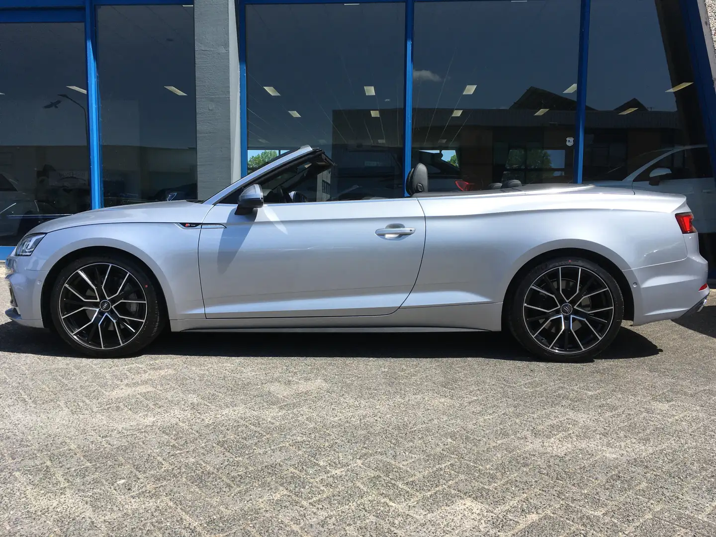 Audi A5 Cabriolet 2.0 TFSI quattro S-Line B&O Head-Up disp Gris - 2