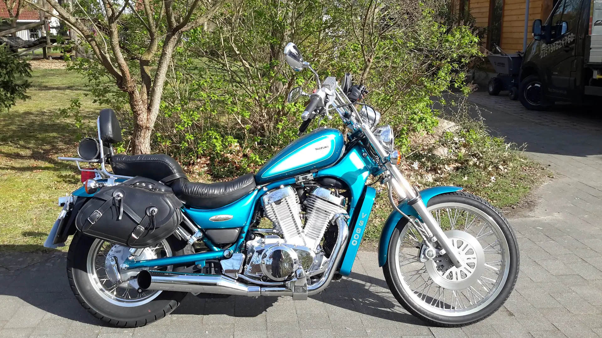 Suzuki VS 800 VS52B Intruder Bleu - 1