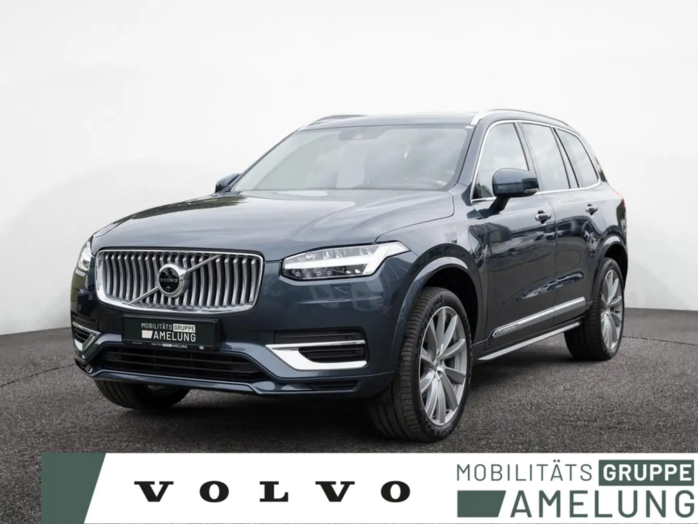 Volvo XC90 T8 Plus Bright Recharge Plug-In AWD 360° Blau - 1