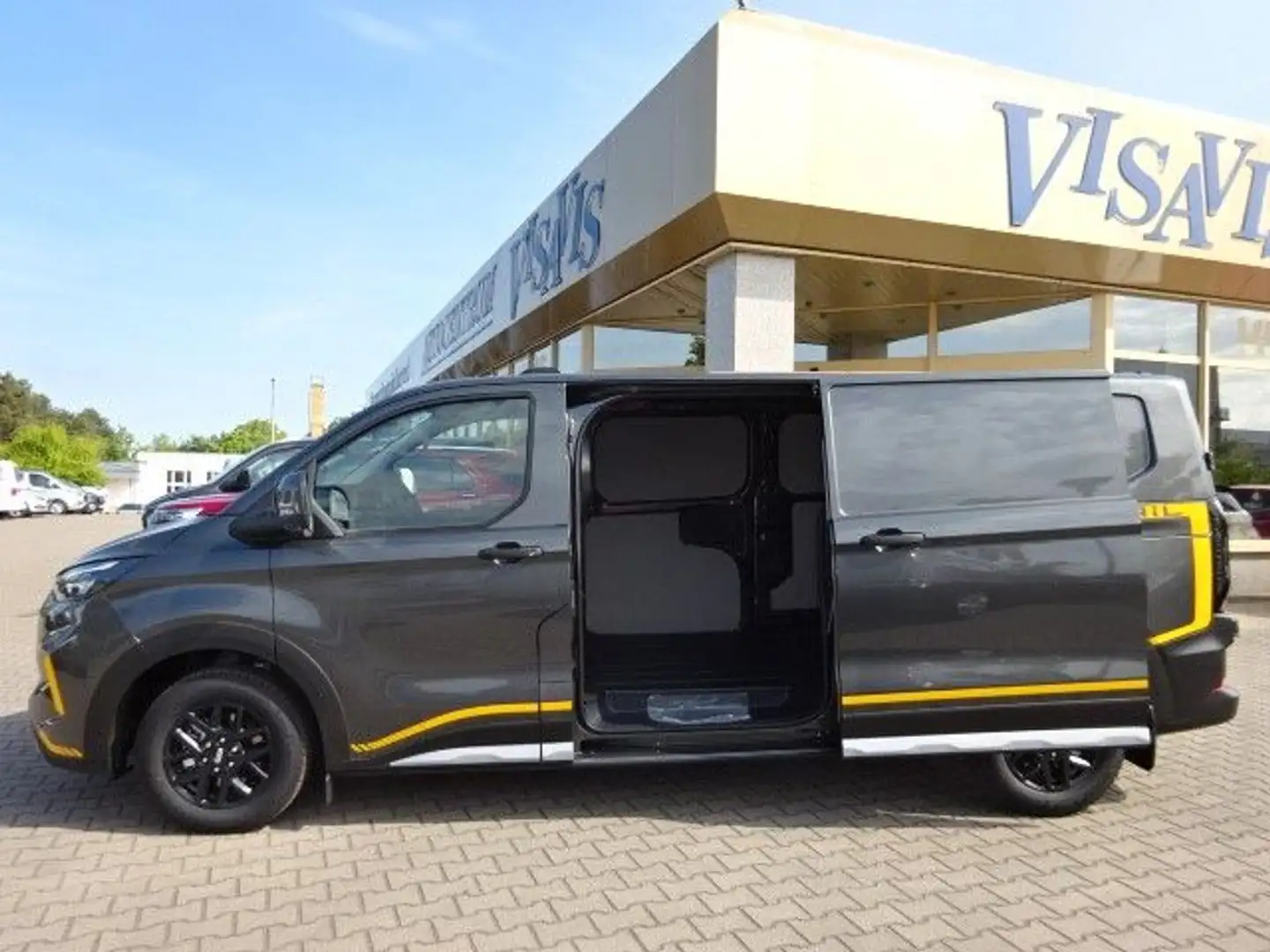 Ford Transit Custom 320L2 Trail 4x4 AT AHK Stndhz Kam Grau - 2