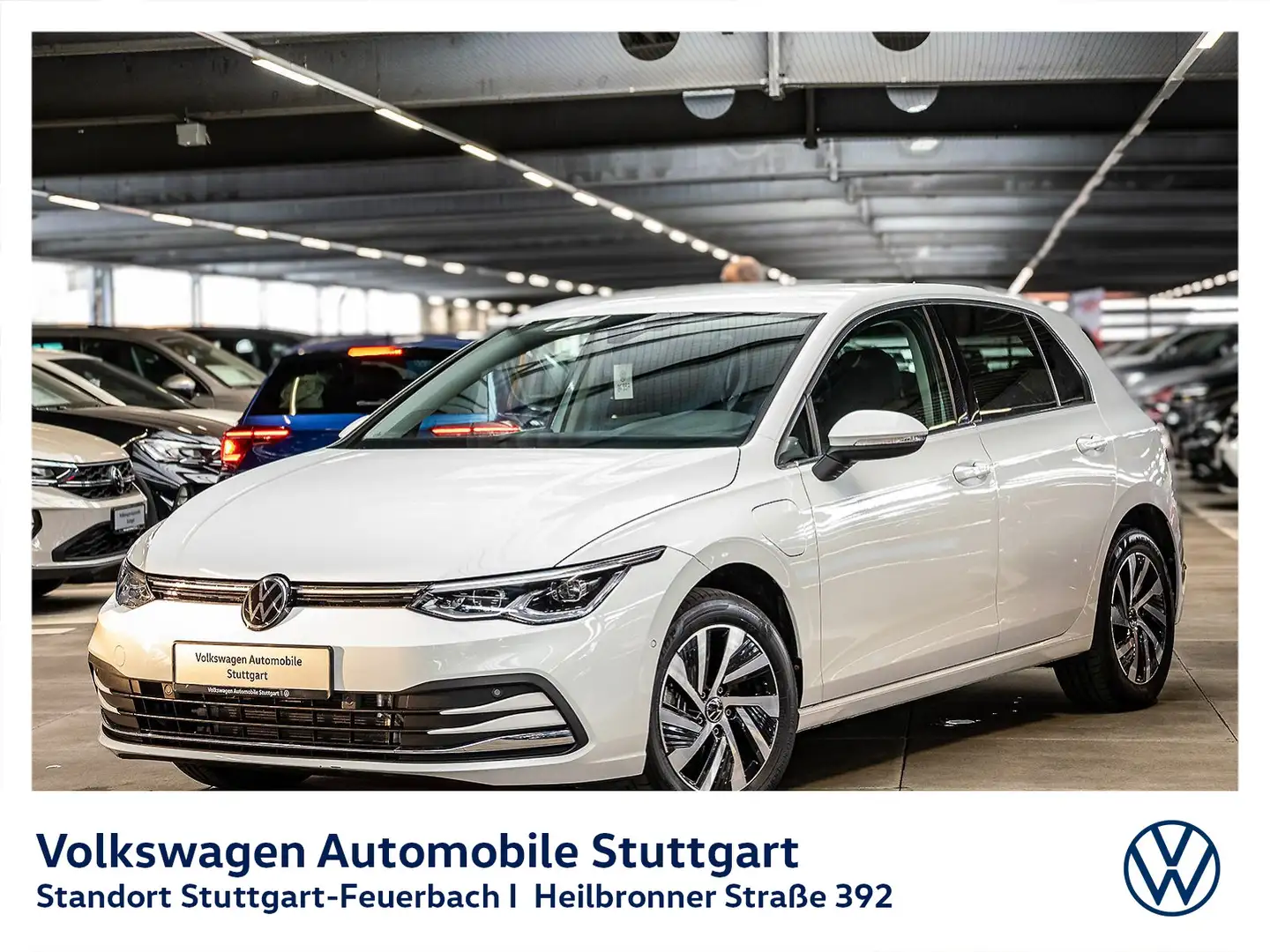 Volkswagen Golf 8 Style 1.4 TSI Hybrid DSG Navi Weiß - 2