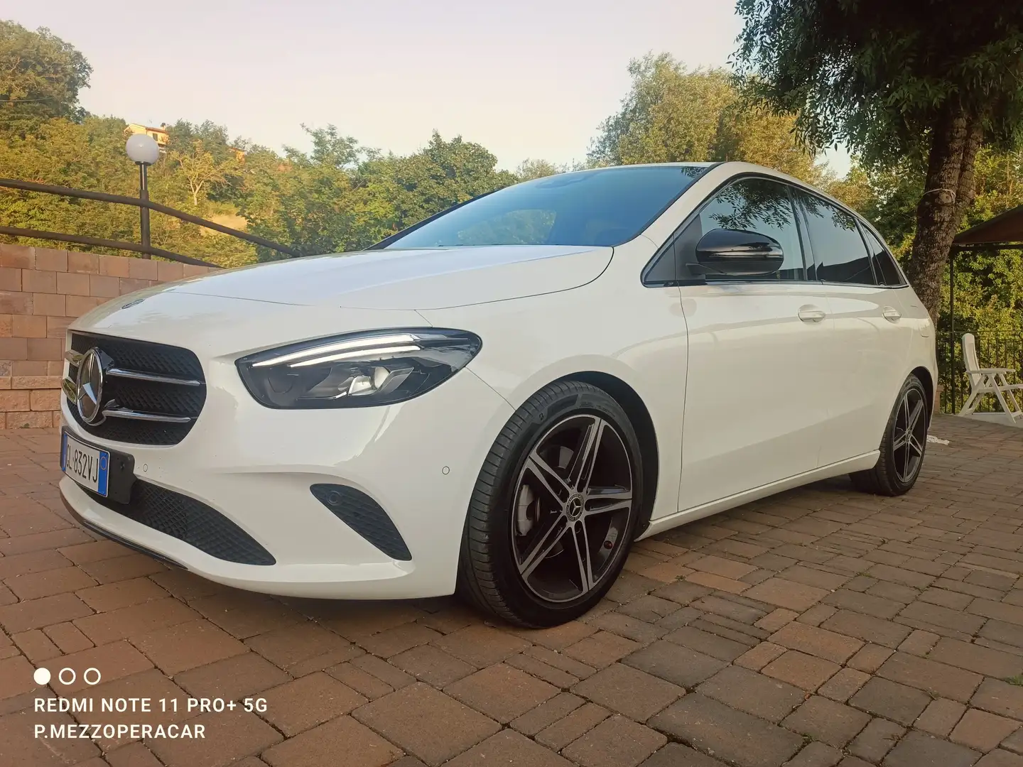 Mercedes-Benz B 200 B 200 d SPORT PLUS  auto Bianco - 2