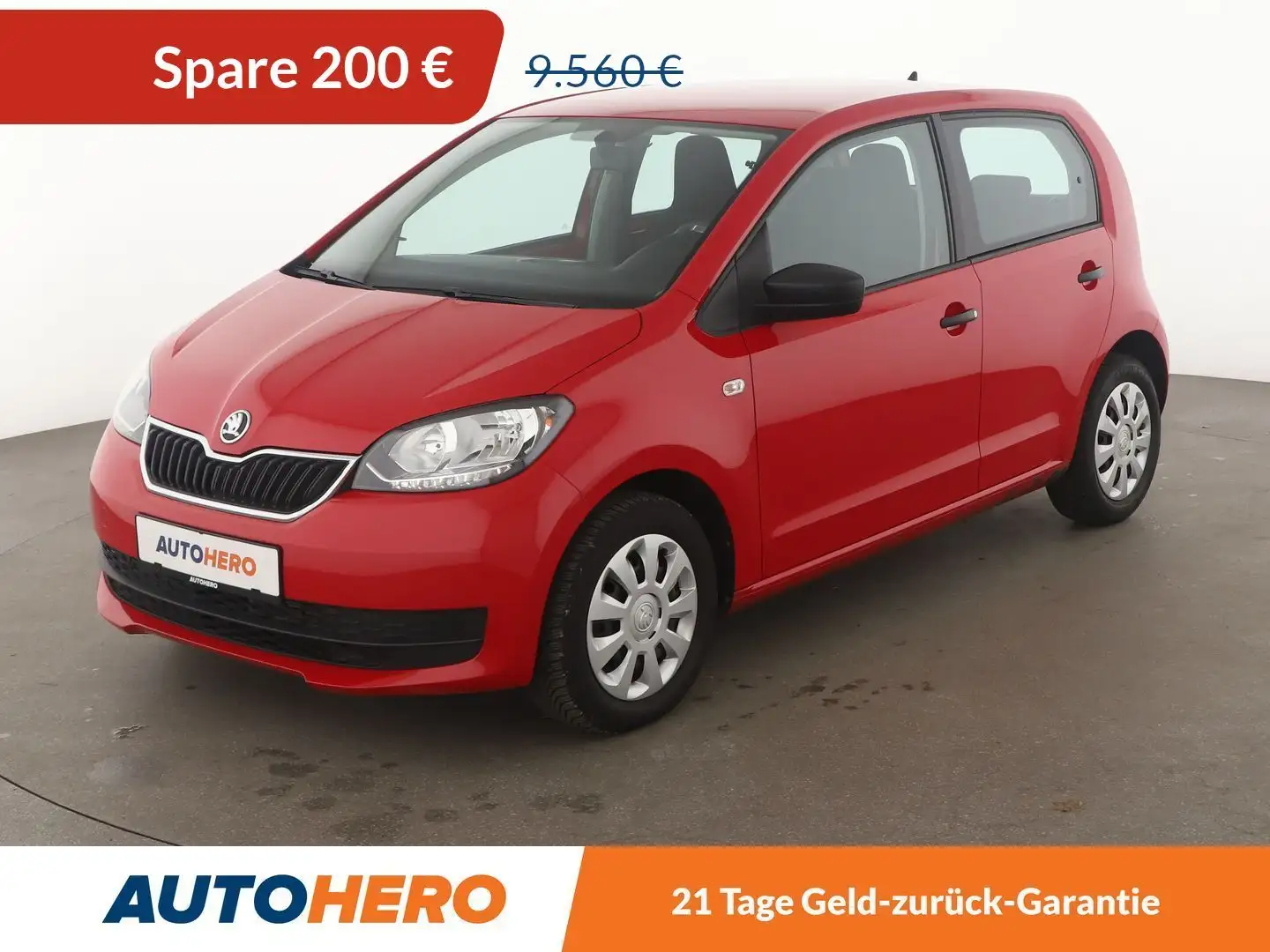 Skoda Citigo 1.0 MPI Active*SHZ*KLIMA*GARANTIE* Rot - 1