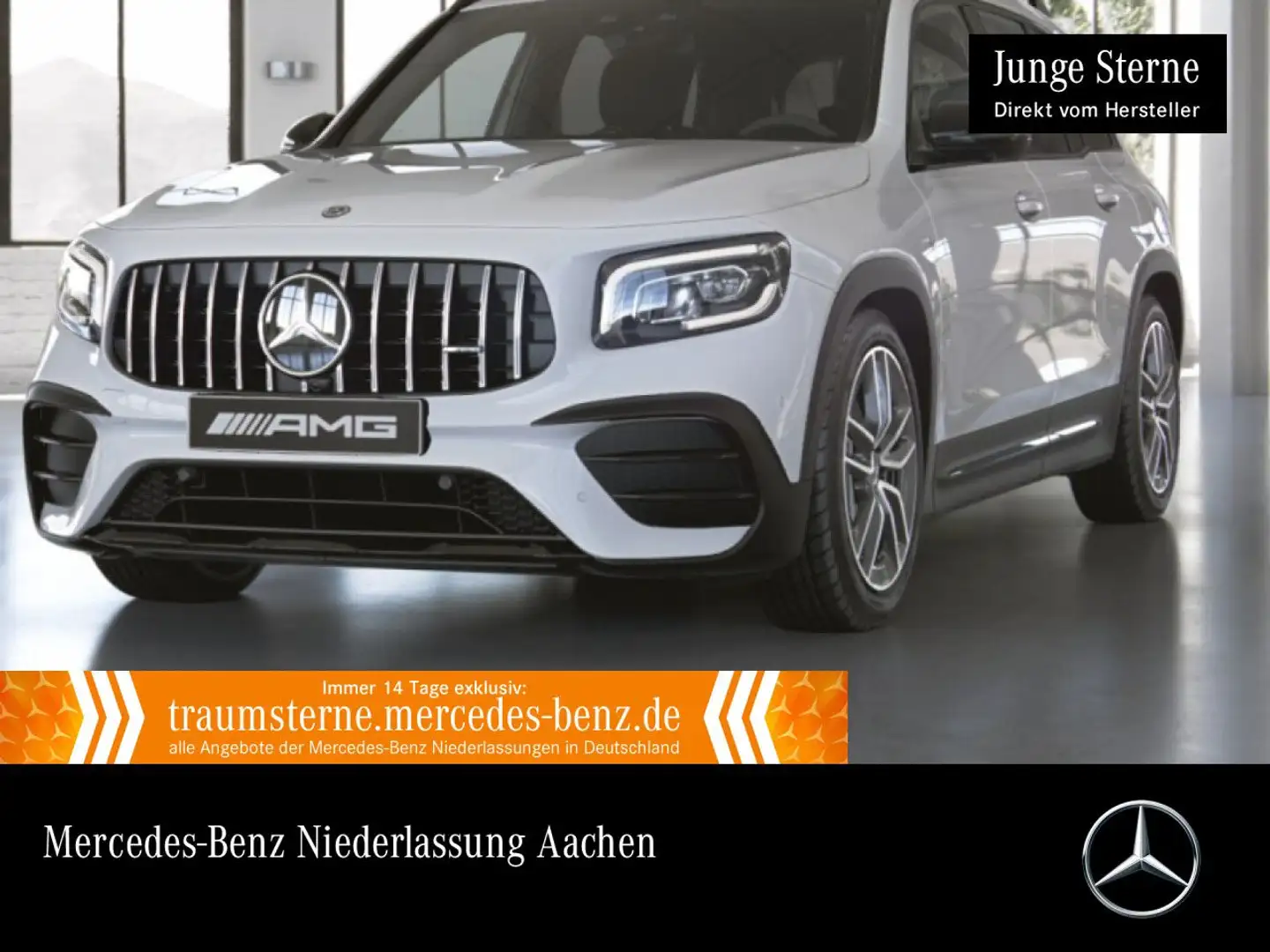 Mercedes-Benz GLB 35 AMG GLB 35 4M AMG+360°+LED+FAHRASS+8G Білий - 1
