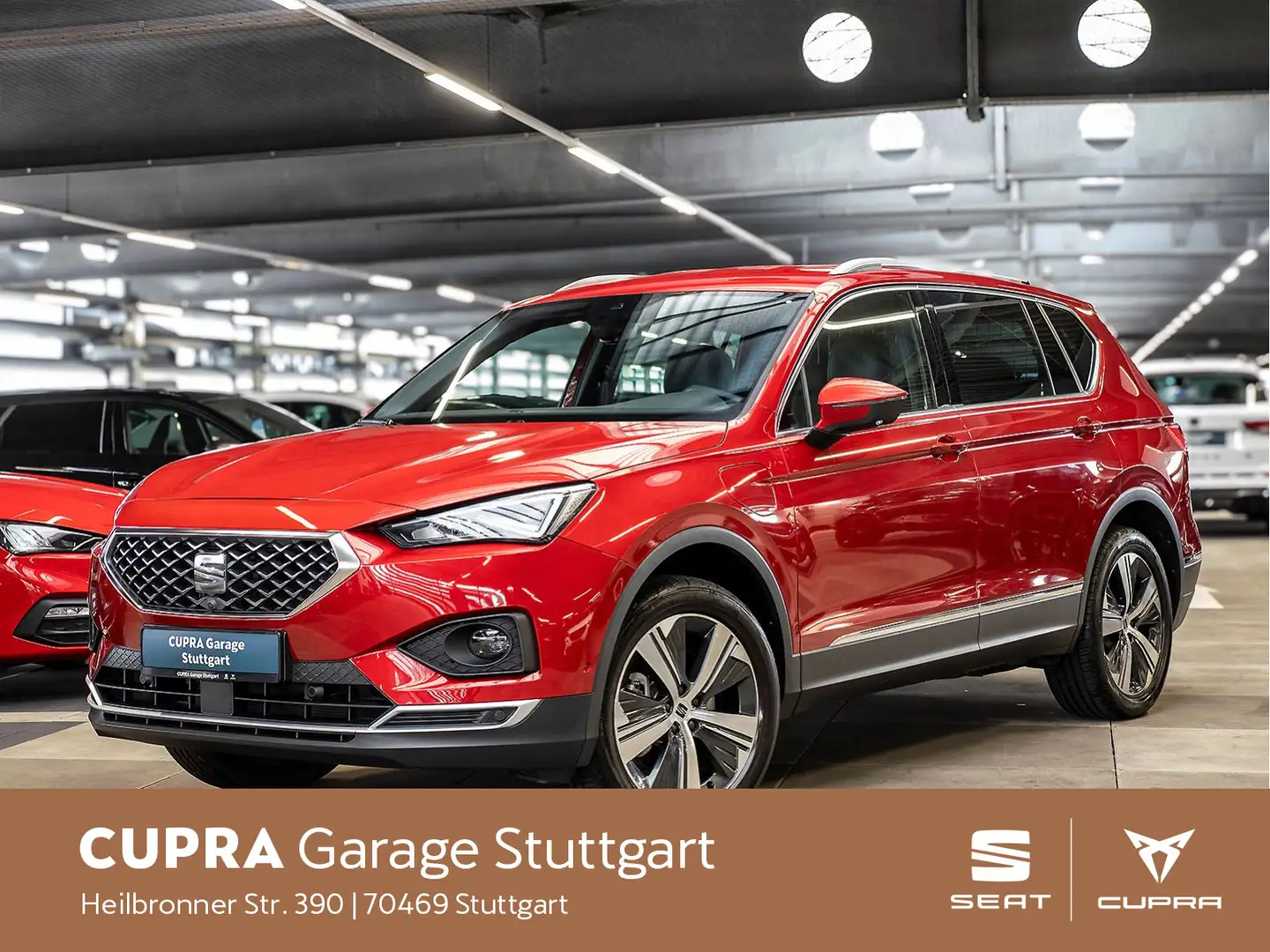 SEAT Tarraco 1.4 e-HYBRID FR DSG 180 kW *360 Kamera* Rot - 2