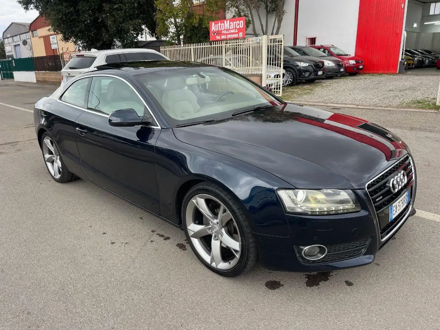 Audi Coupe 3.0 V6 TDI F.AP. qu. S tr. Ambition Blauw - 1