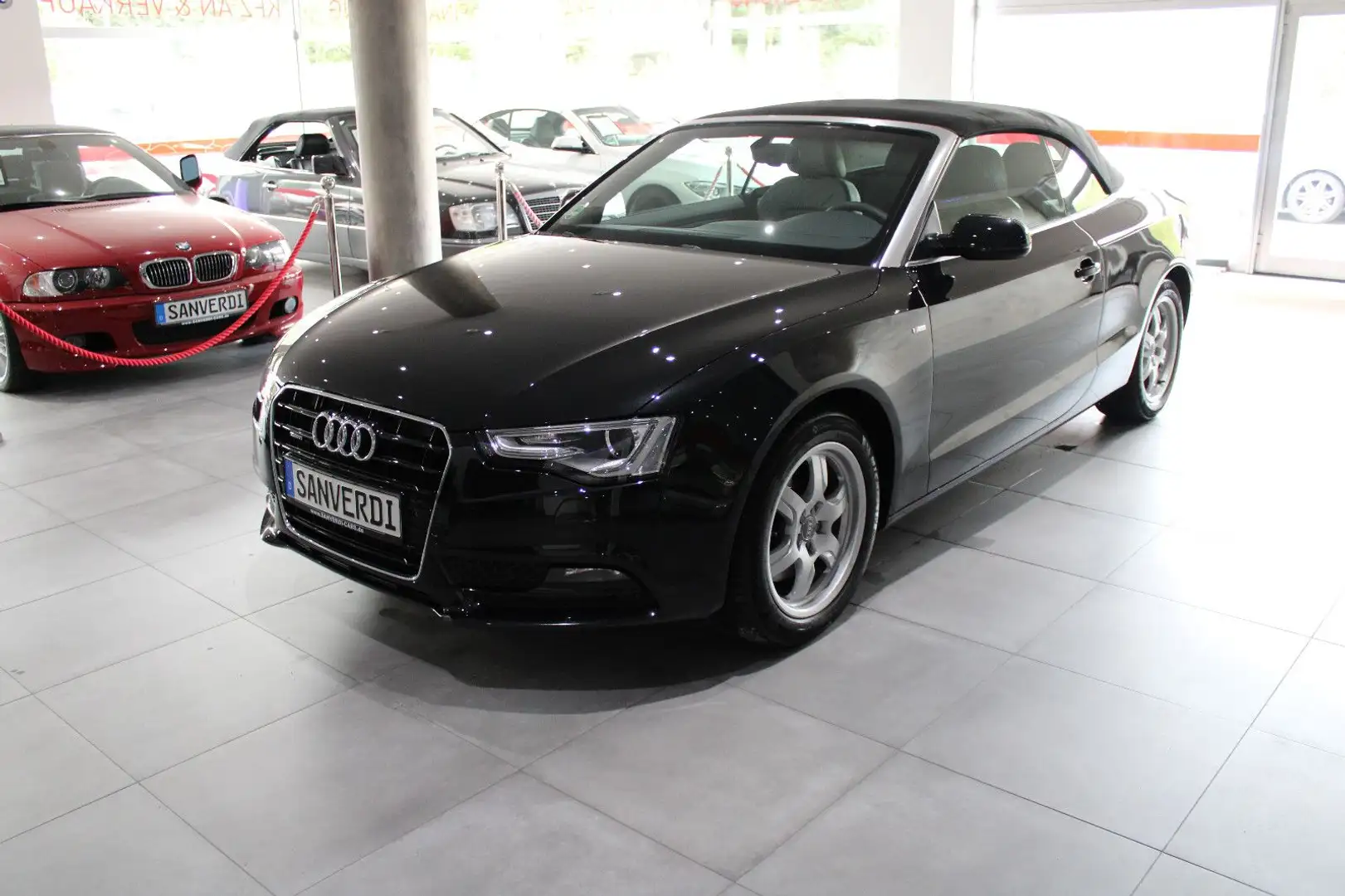 Audi A5 3.0 TDI Cabriolet QUATTRO S-TRONIC SPORTPAKET Schwarz - 1