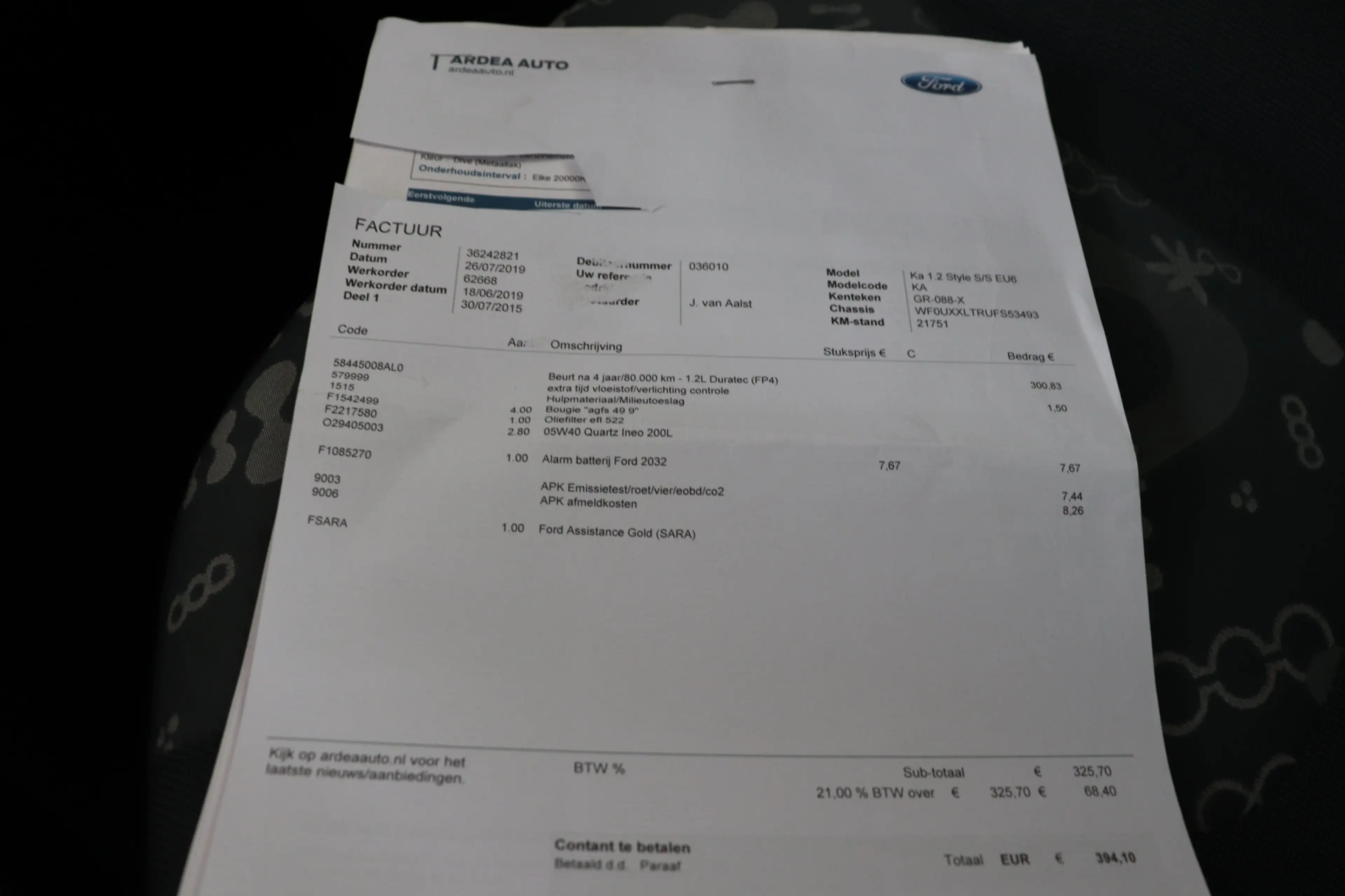 Ford Ka/Ka+ 1.2 Style start/stop Eerste eigenaar, dealeronderh — photo 23