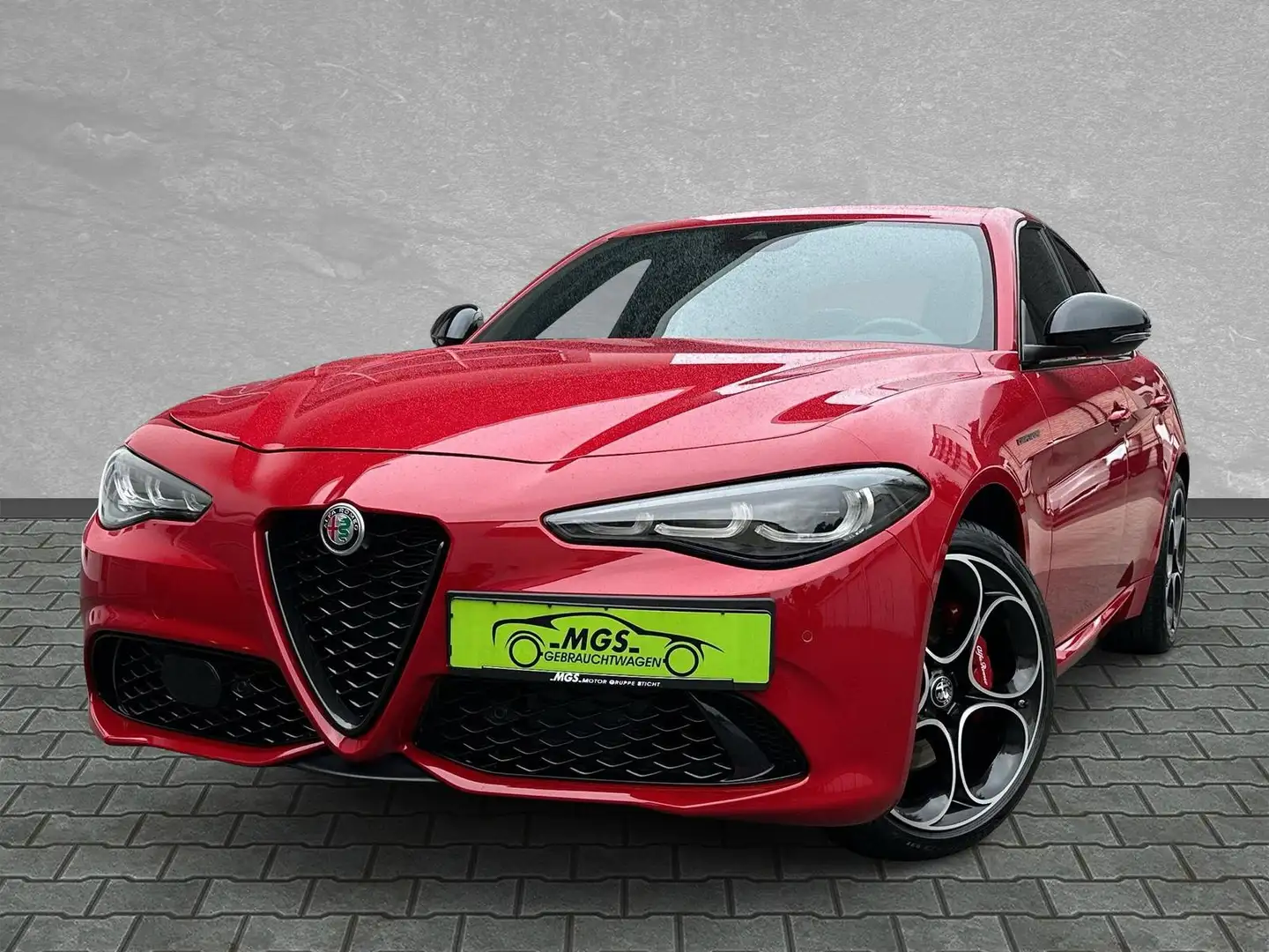 Alfa Romeo Giulia Competizione Q4 2.0 Turbo KAT ANDROID Rouge - 1