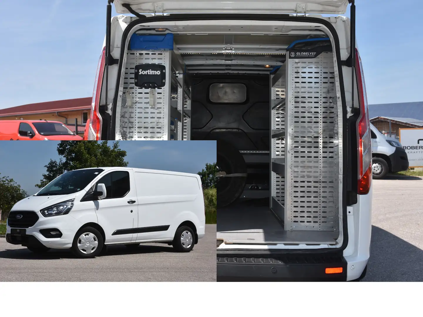 Ford Transit Custom 280 L1 Trend/Navi/RKam/ACC/Regal Blanc - 1