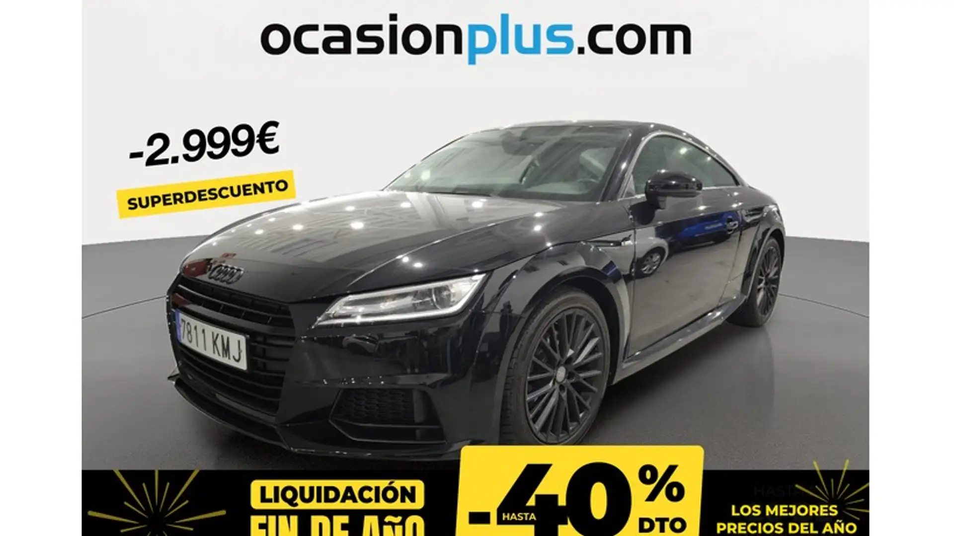 Audi TT Coupé 2.0 TFSI S line edition S-T Noir - 1