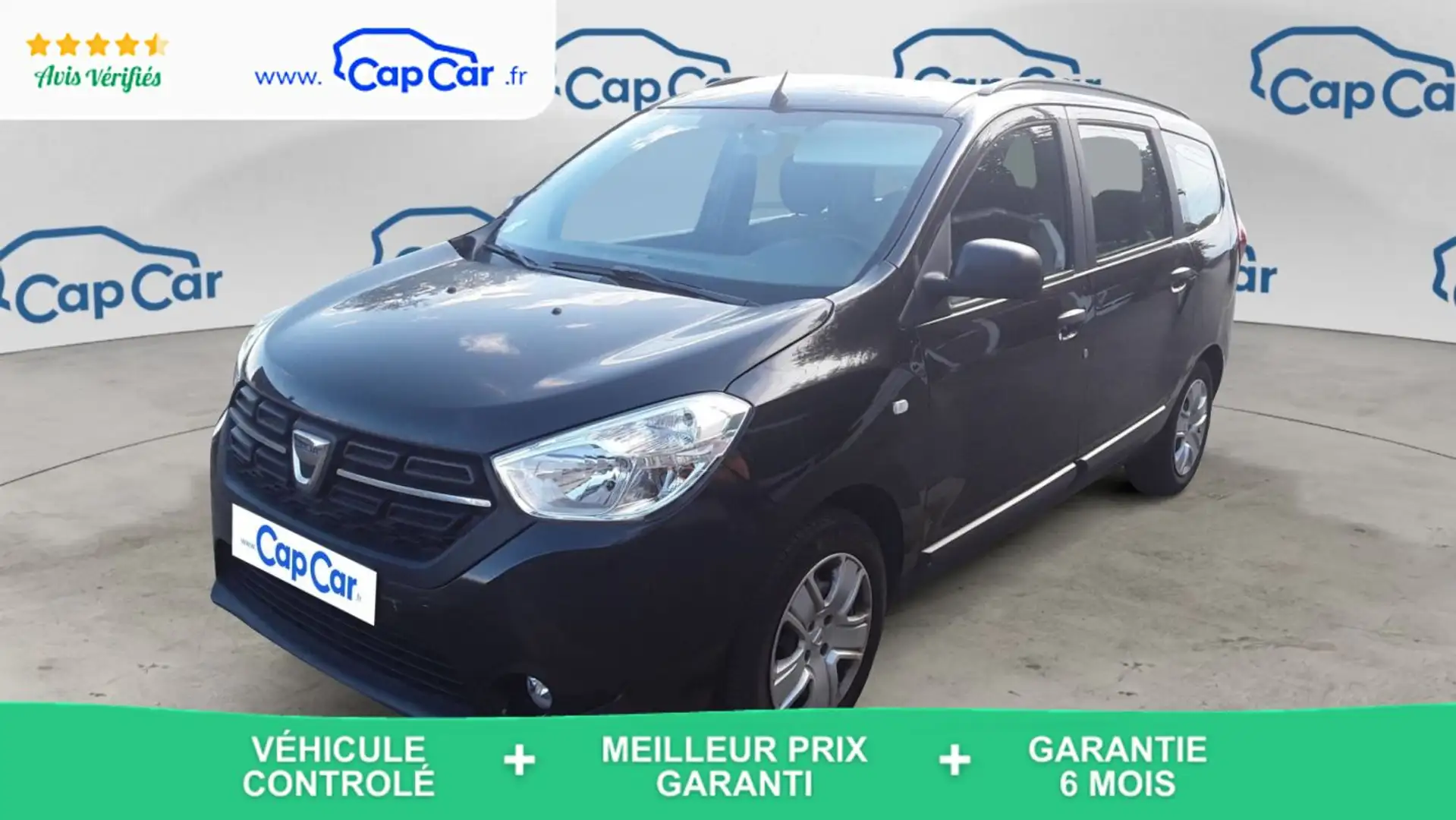 Dacia Lodgy 1.3 tCe 100 Essentiel - 7 places Entretien constru Noir - 1