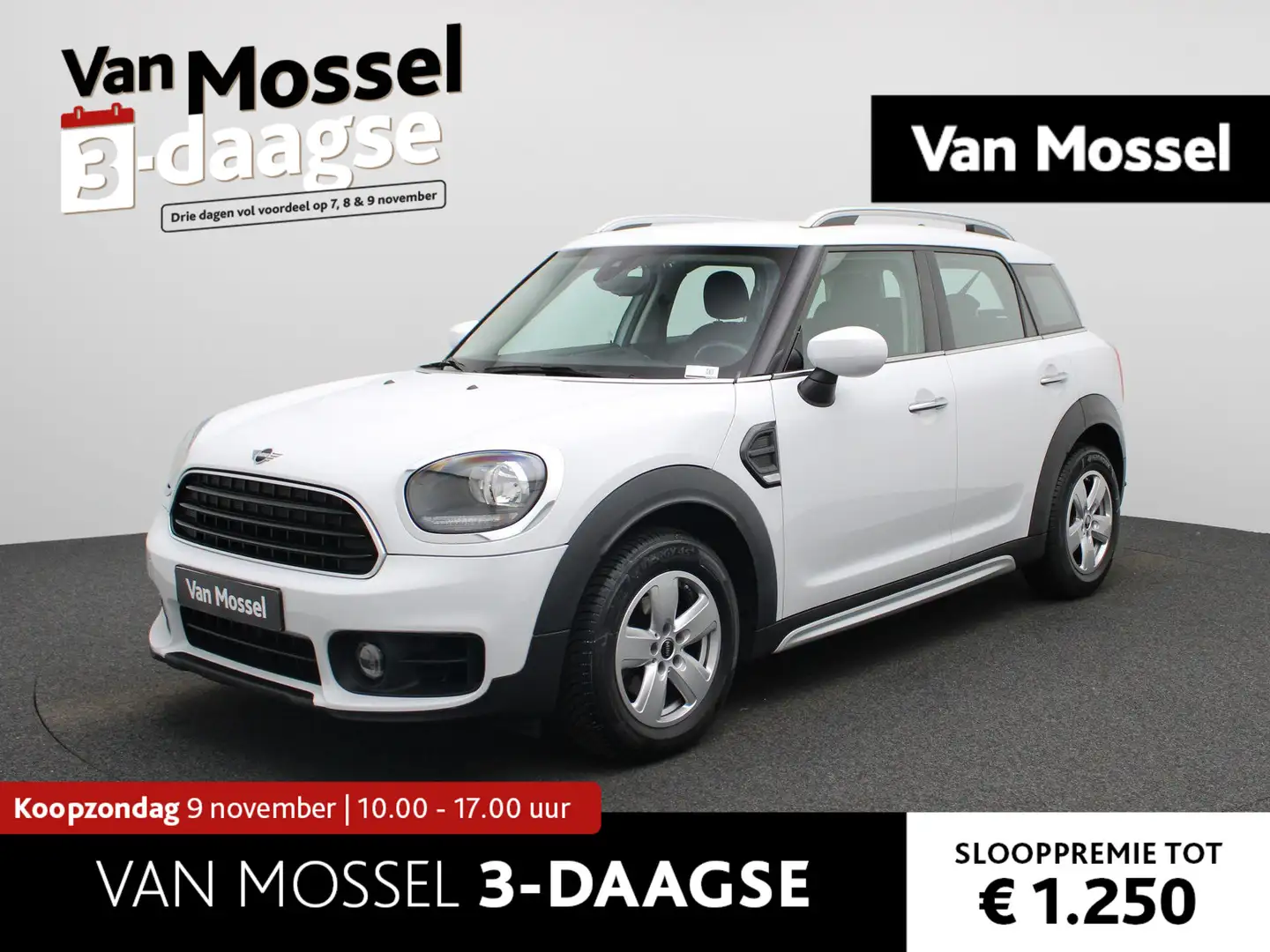 MINI One Countryman Mini 1.5 | Navigatie | Parkeersensoren | Cruise Co Blanc - 1