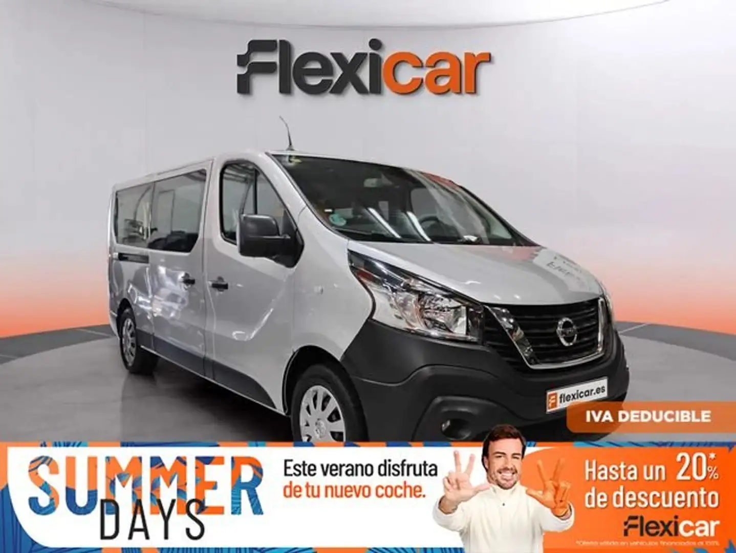 Nissan NV300 ++PLAZAS+120CV Šedá - 1