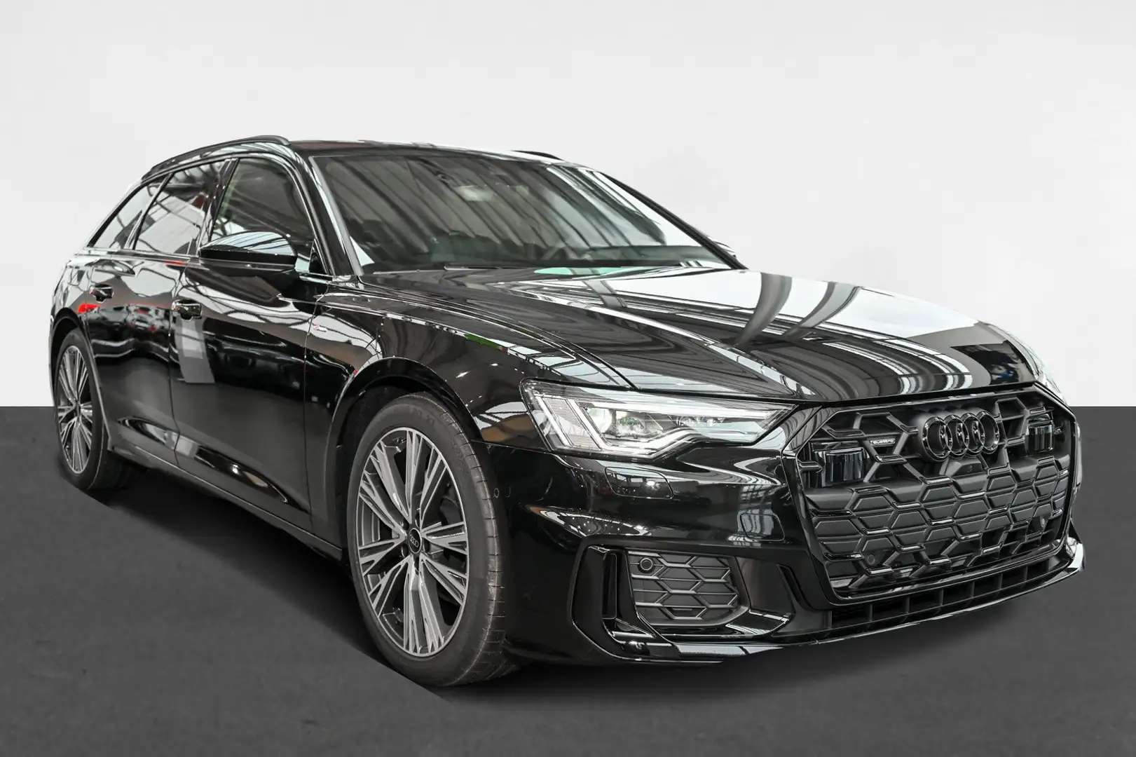 Audi A6 Avant S line 40 TDI quattro S tronic *Matrix* Schwarz - 2