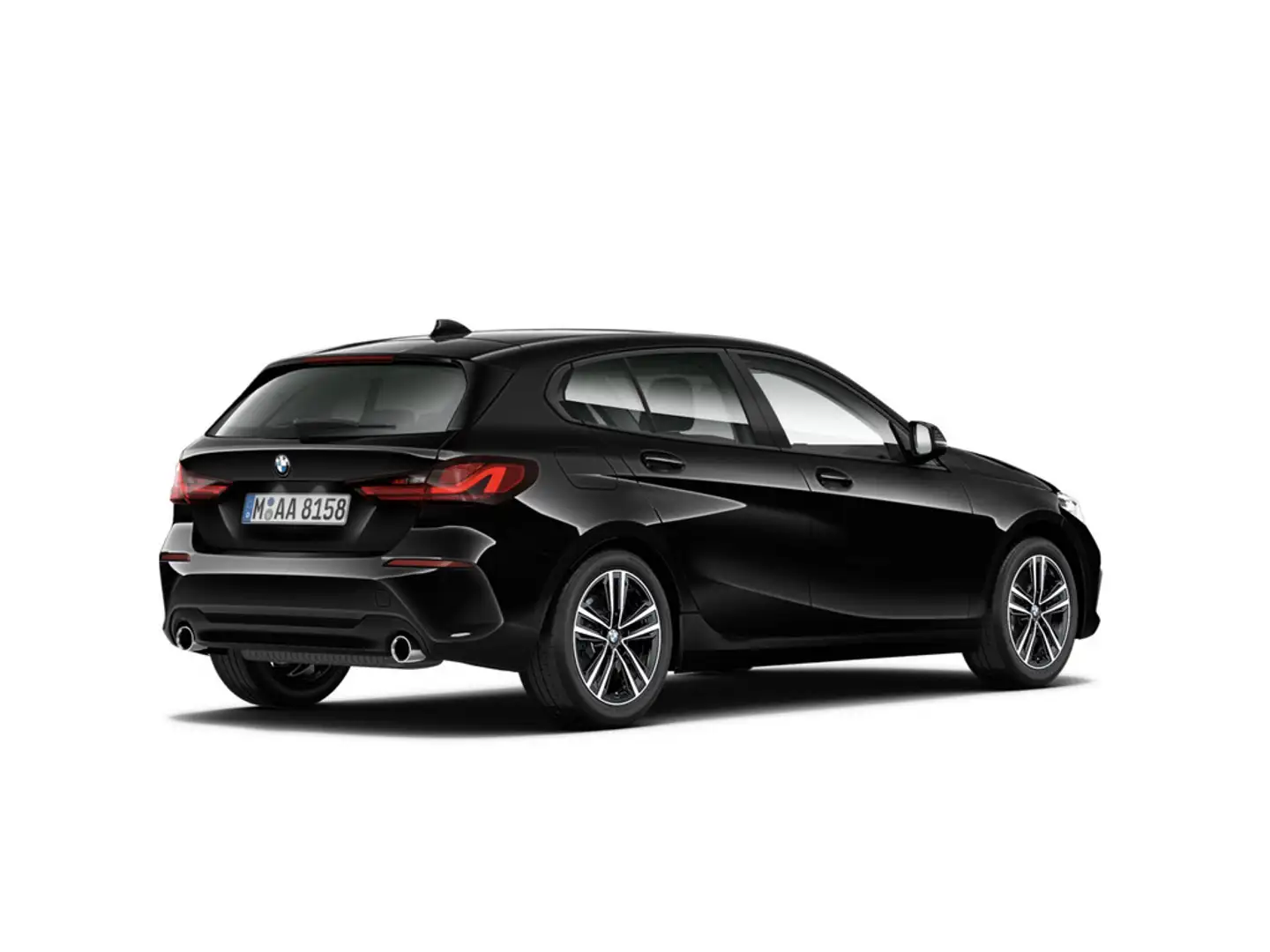 BMW 118 d Advantage LED W-LAN NAVI SHZ PDC KLIMA Schwarz - 2