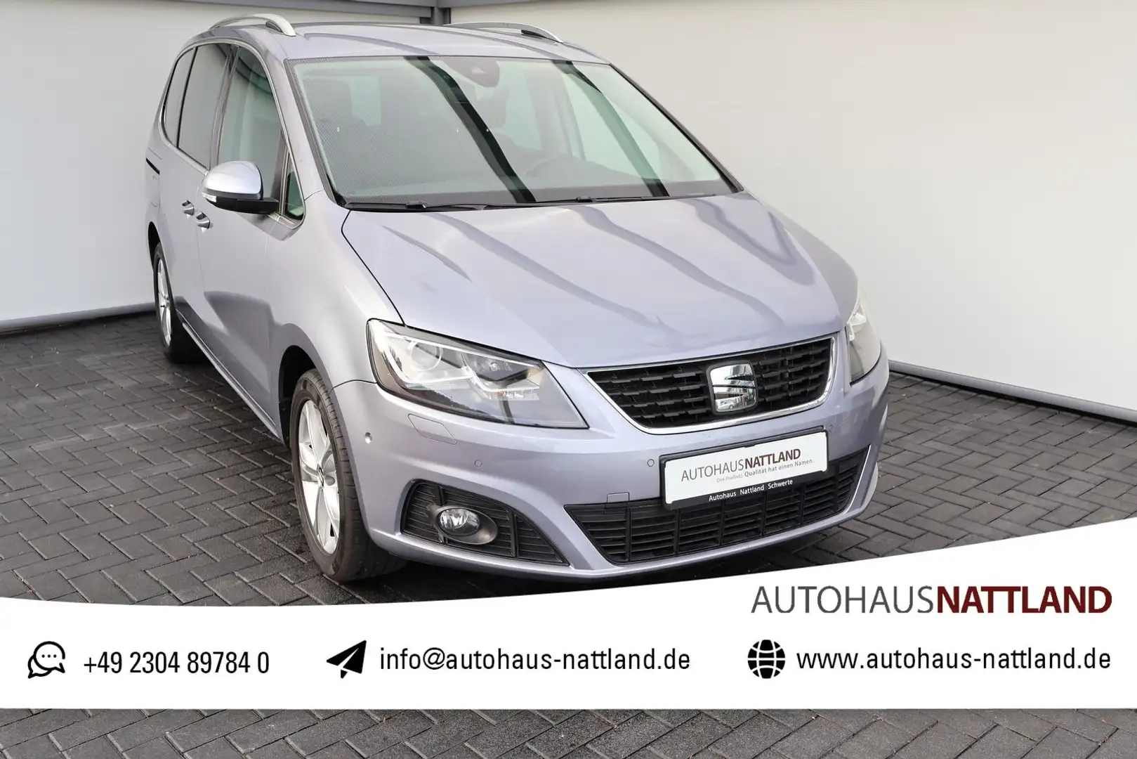 SEAT Alhambra Xcellence 1.4 TSI DSG RFK Navi ACC DAB Argintiu - 1