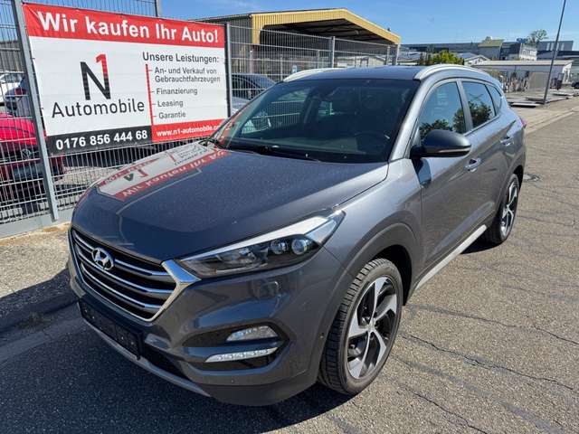 Imagine Hyundai TUCSON Premium 4WD*AHK*Leder*Tempomat*
