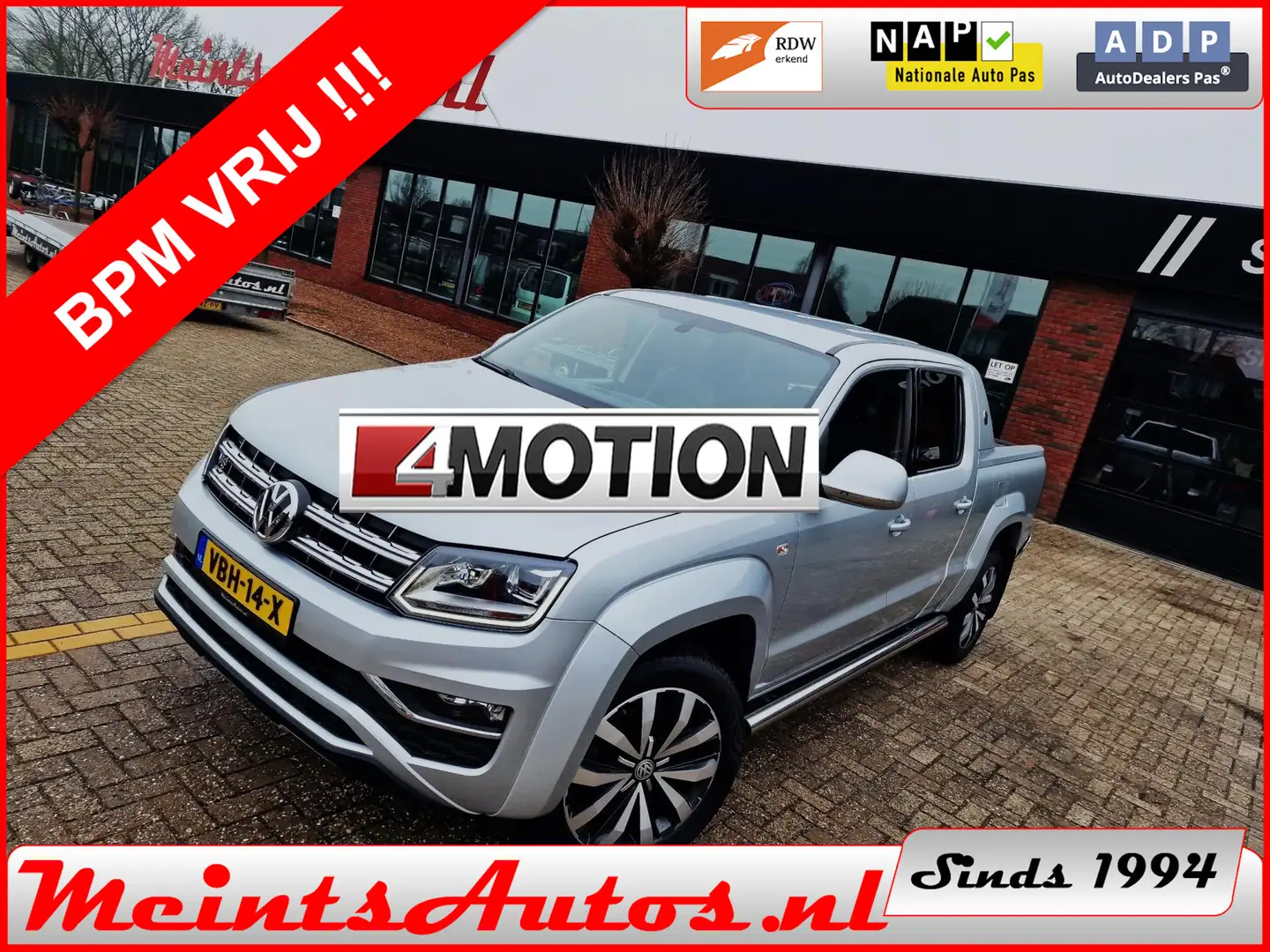 Volkswagen Amarok 3.0 TDI 4Motion V6 258Pk 5Pers. DC Dubbele Cabine Gris - 1