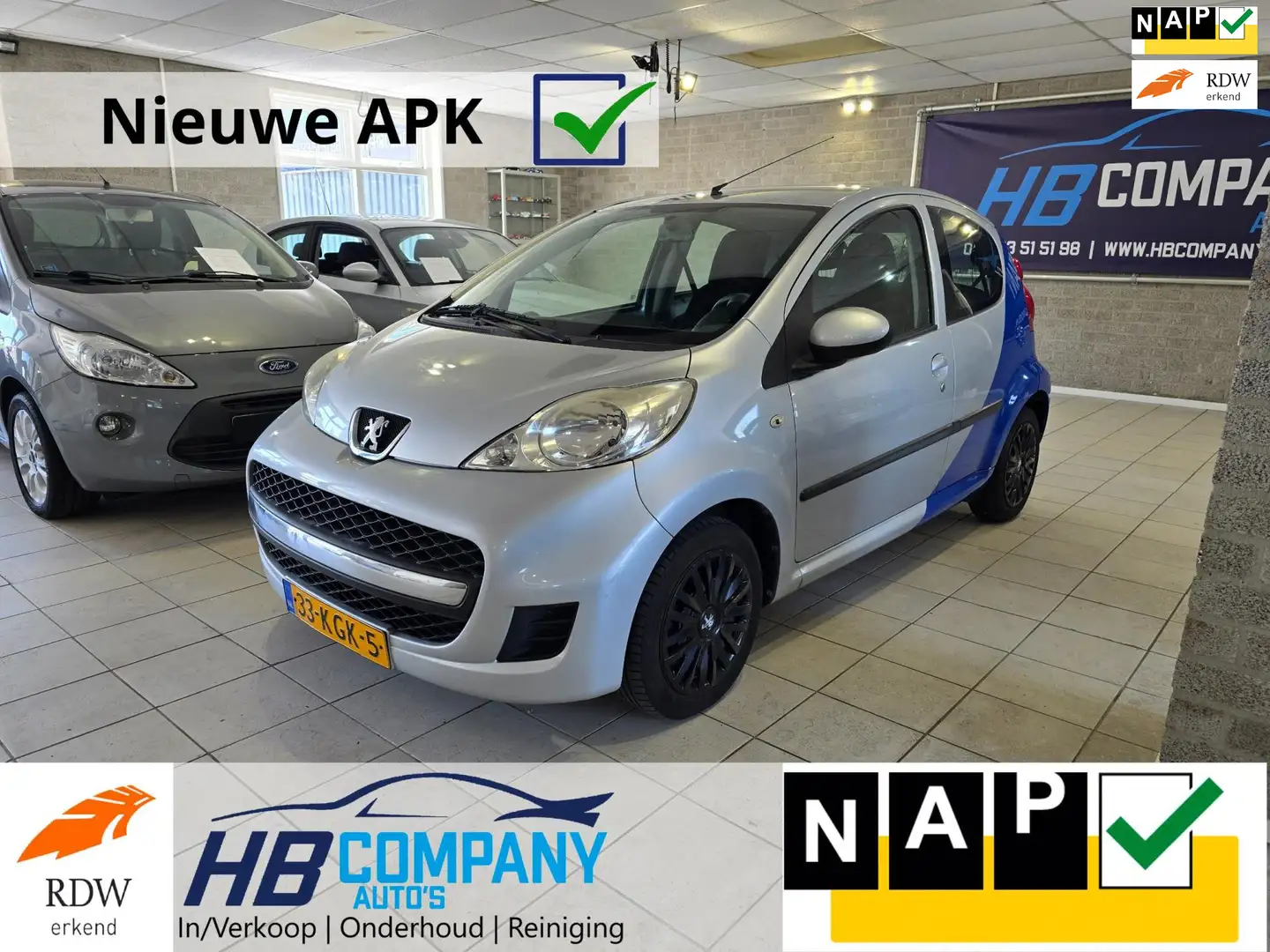 Peugeot 107 1.0-12V Sublime Zeer netjes | Airco | Stuurbekrach Szary - 1