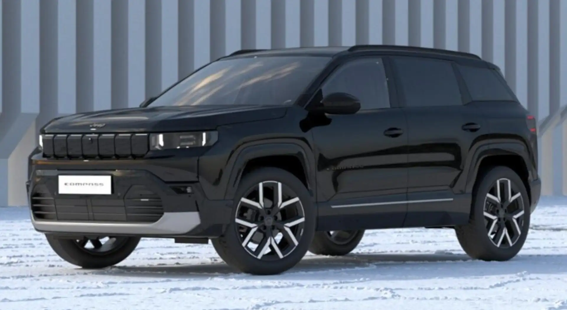 Jeep Compass First Edition 74kWh HUD Nav Matrix eHk 157 kW (... Schwarz - 2