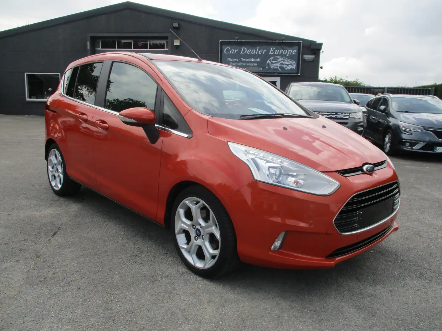 Ford B-Max 1.0 EcoBoost Leder/Auto Airco/Garantie/71.000km Orange - 2