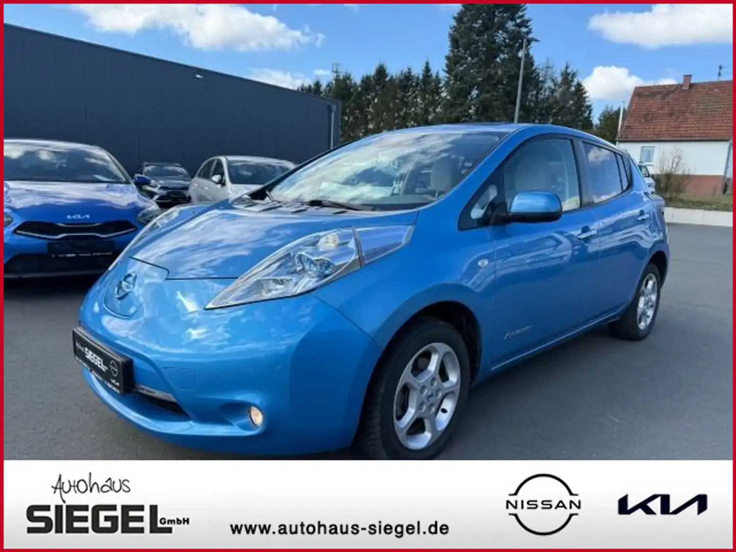 Nissan Leaf Tekna*360°Kamera* Blue - 1