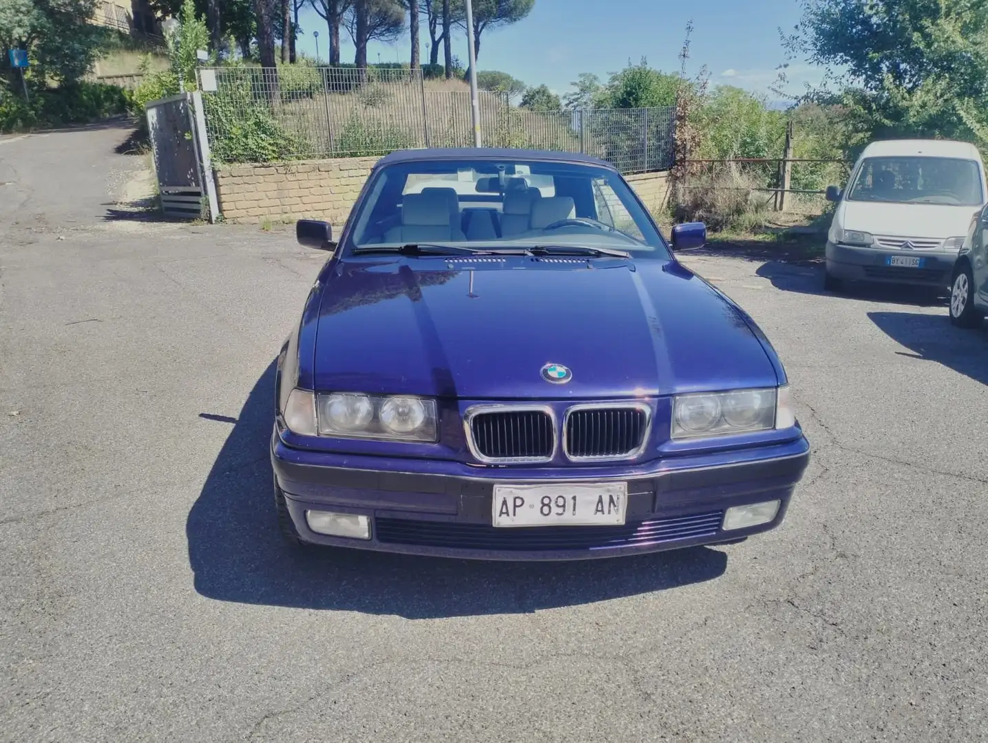 BMW 318 318i Cabrio c/clima GPL KM 110000 Iscritta ASI. Blu/Azzurro - 2