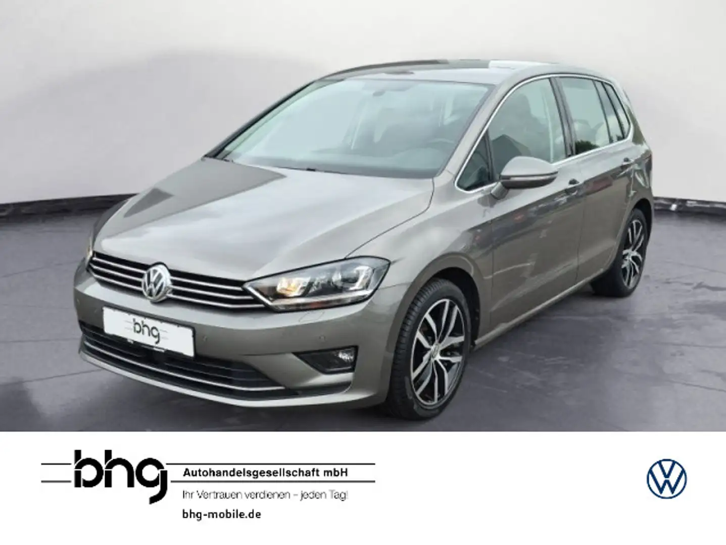 Volkswagen Golf Sportsvan 1,4 TSI 6-Gang Grijs - 1