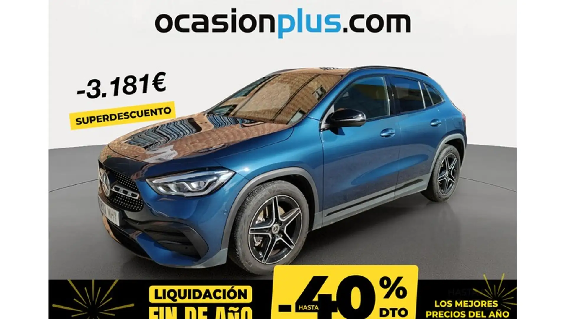 Mercedes-Benz GLA 180 7G-DCT Bleu - 1