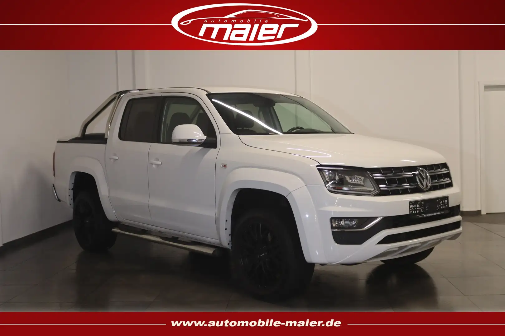 Volkswagen Amarok Aventura DoubleCab 4M.-NAV-XEN-AHK-KAMERA Biały - 1