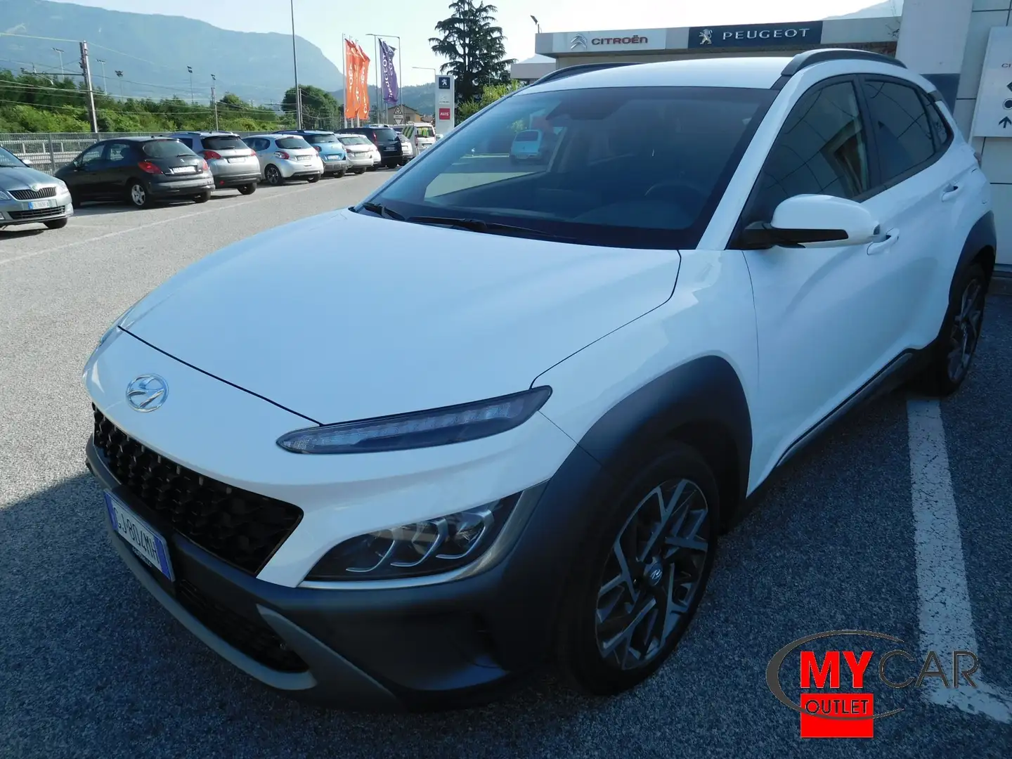 Hyundai KONA HEV 1.6 DCT 105CV XLine Wit - 1