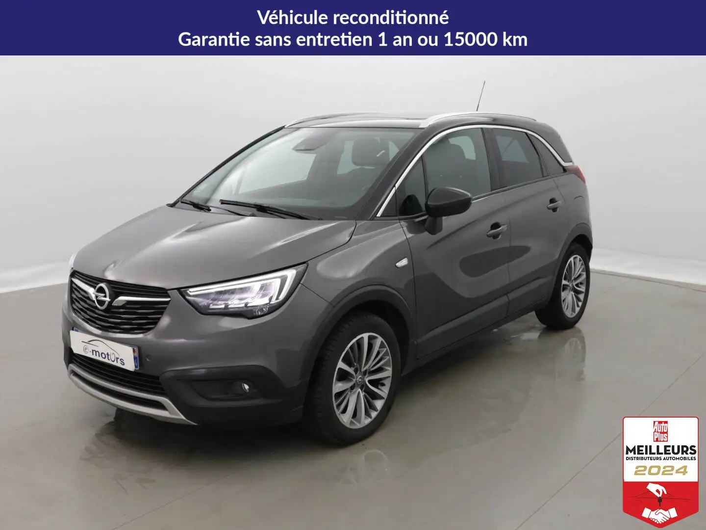 Opel Crossland X 1.2 Turbo 130 Ultimate +Cuir +Toit Gris - 1