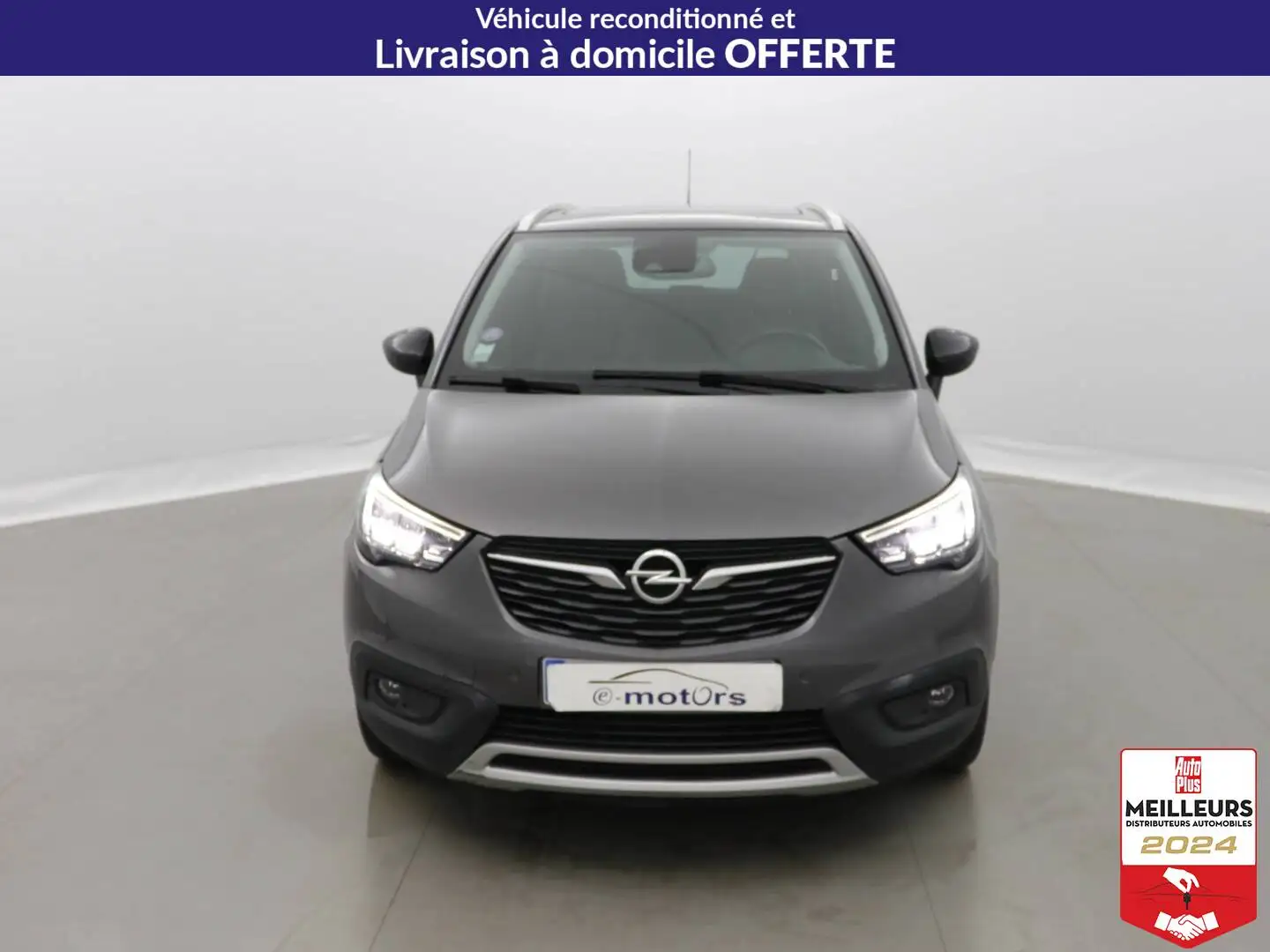 Opel Crossland X 1.2 Turbo 130 Ultimate +Cuir +Toit Gris - 2