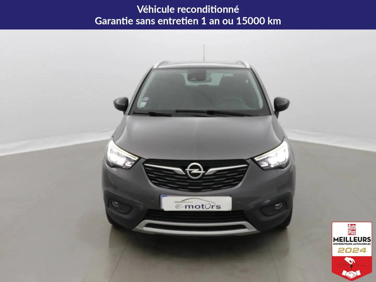 Opel Crossland X 1.2 Turbo 130 Ultimate +Cuir +Toit Gris - 2