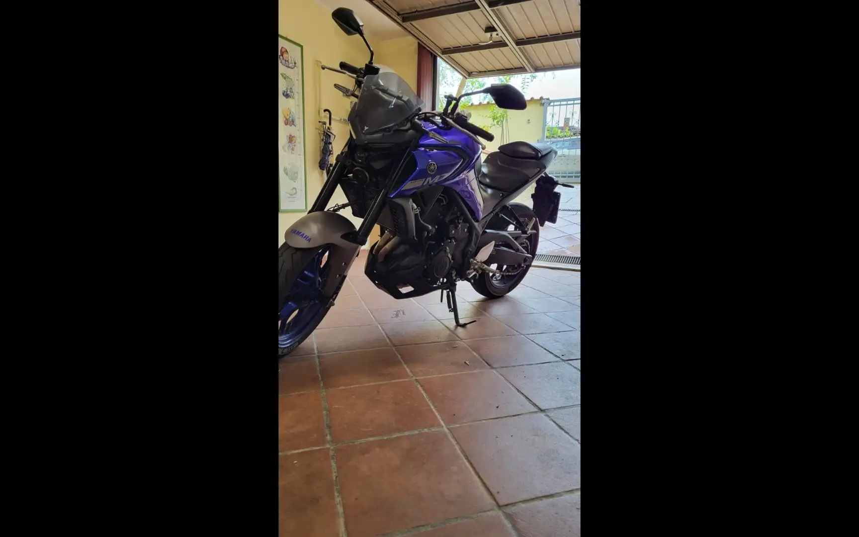 Yamaha MT-03 Kék - 1