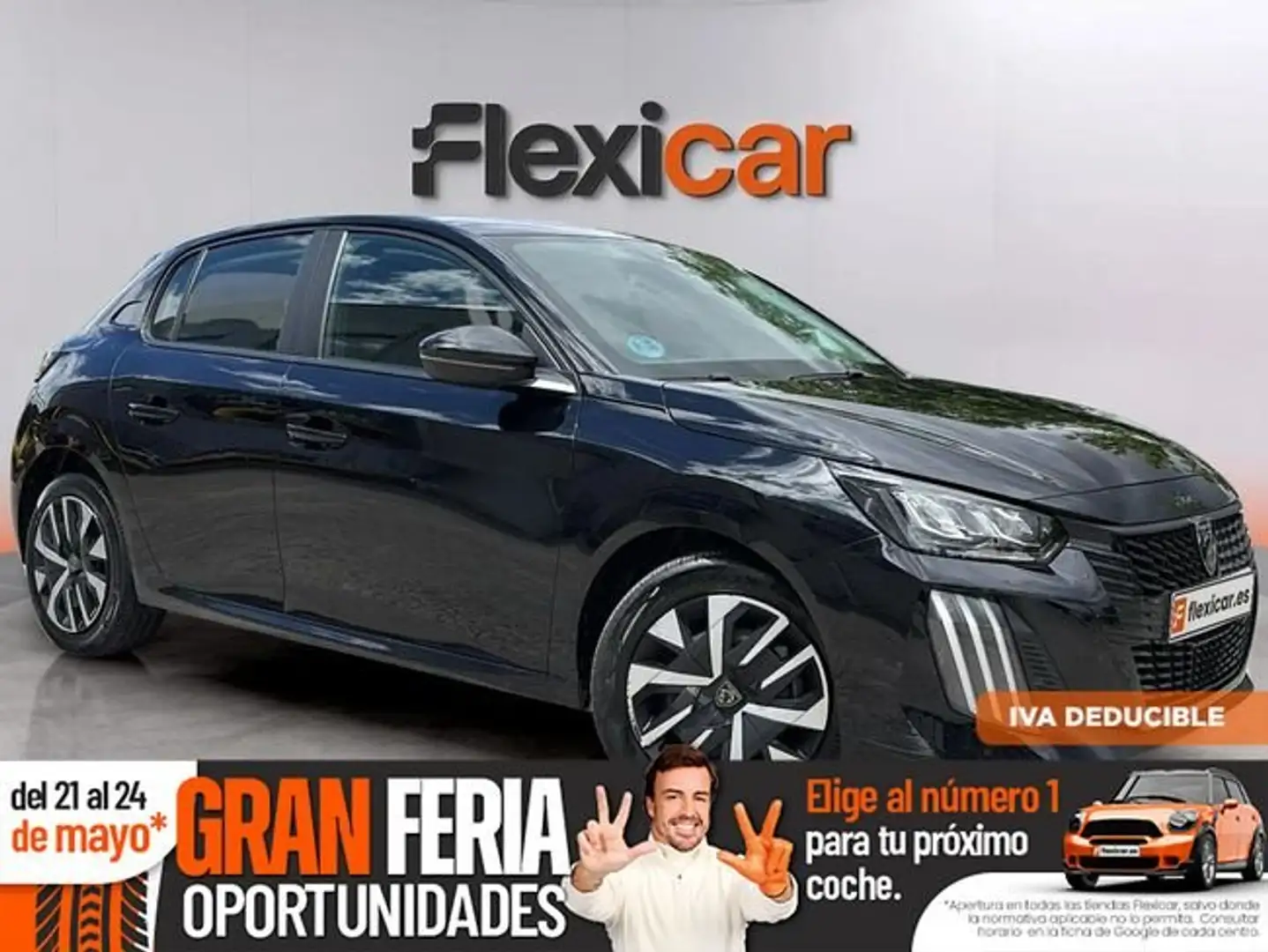 Peugeot 208 1.2 Puretech S&S Style 100 Negro - 1