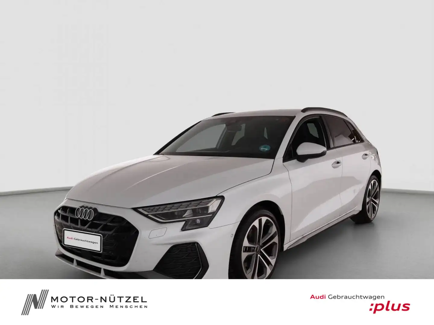 Audi A3 30 TFSI S-TR S-LINE LED+NAV+HuD+AHK Weiß - 1