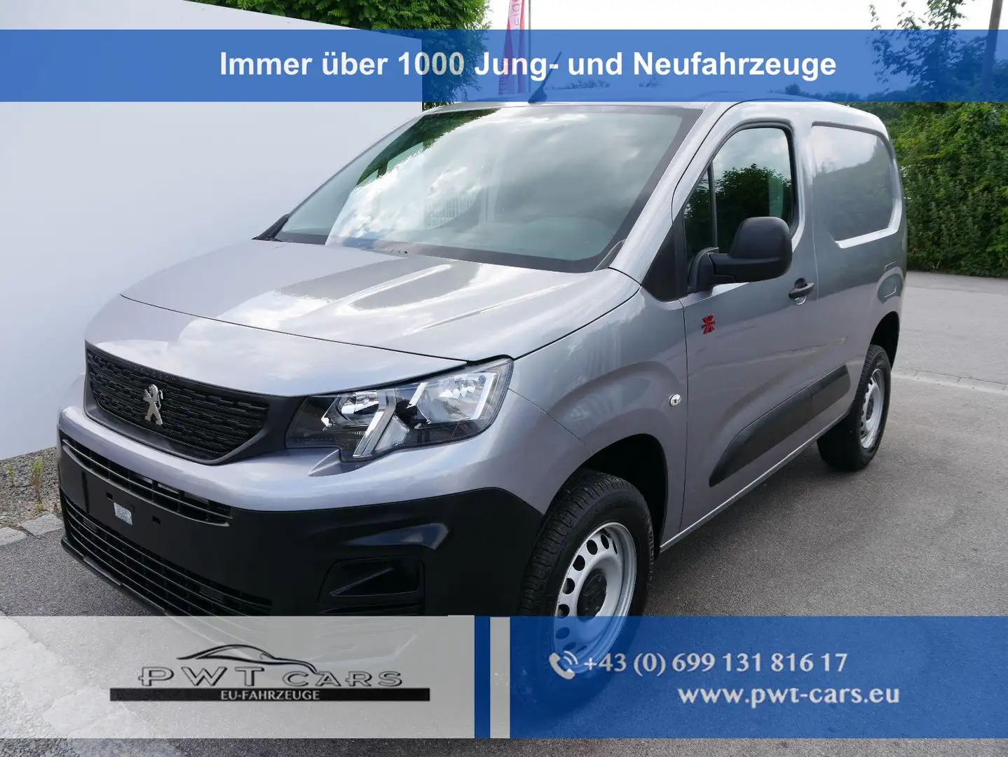Peugeot Partner Dangel 4x4 L1 2.0t BlueHDi*aufgelastet 1960kg*P... Silber - 1