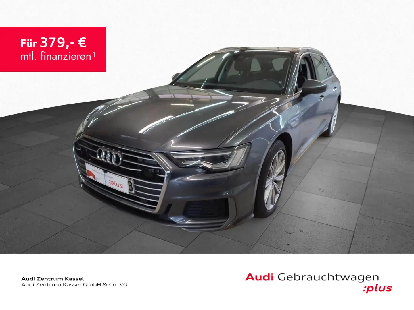 Audi A6 40 TDI qu. S line Matrix Pano PDC+ AHK Grijs - 1