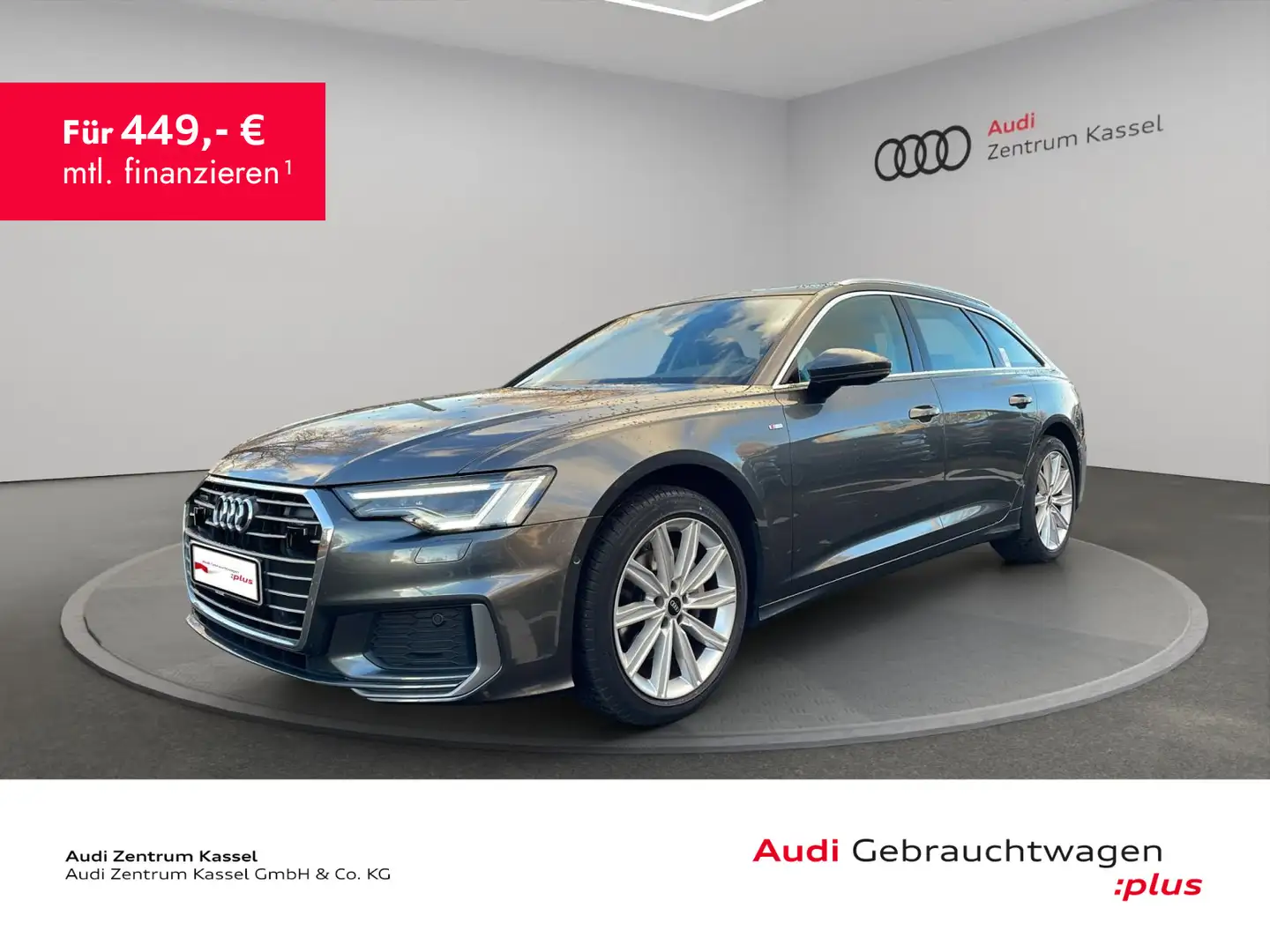 Audi A6 40 TDI qu. S line Matrix Pano PDC+ AHK Grijs - 1
