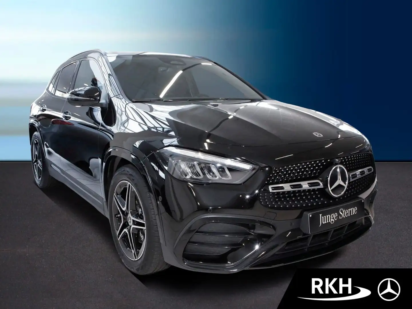 Mercedes-Benz GLA 200 GLA 200 AMG Line Night/360°/Distr./Totw./LED/AHK Schwarz - 2