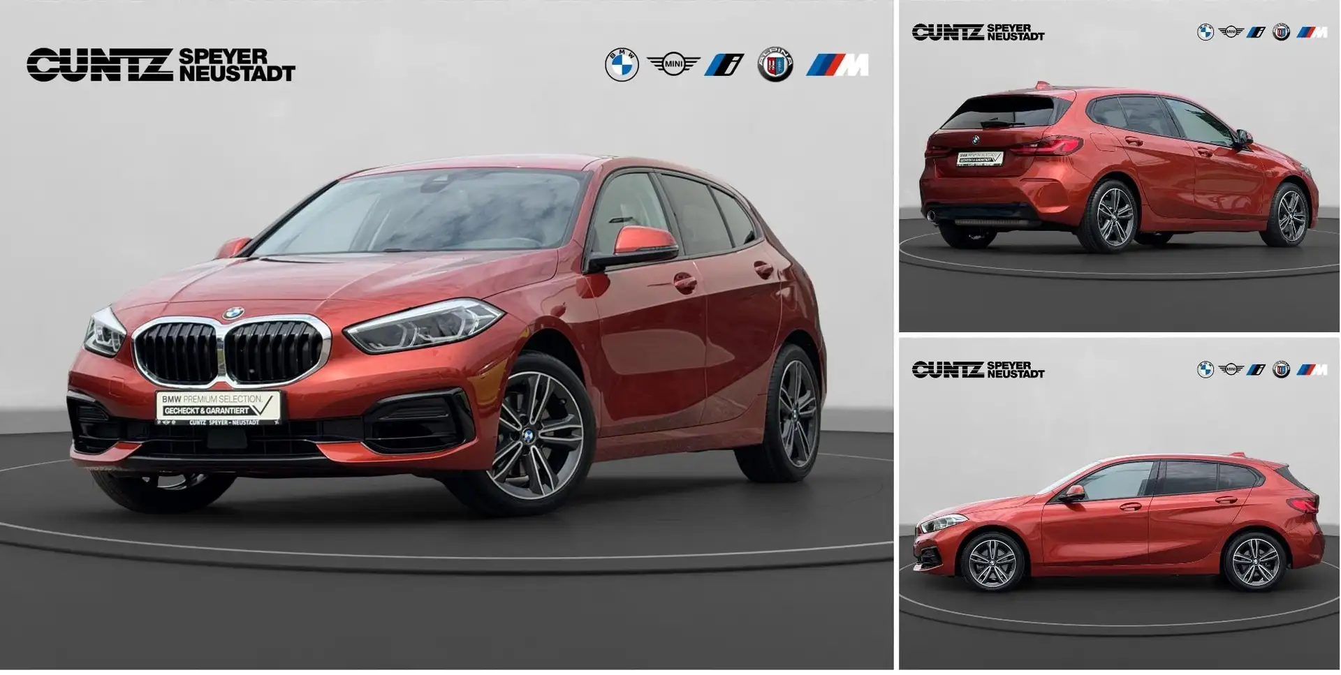 BMW 116 i Sport Line Shadow-Line PDC LED Tempomat Navigati Orange - 1