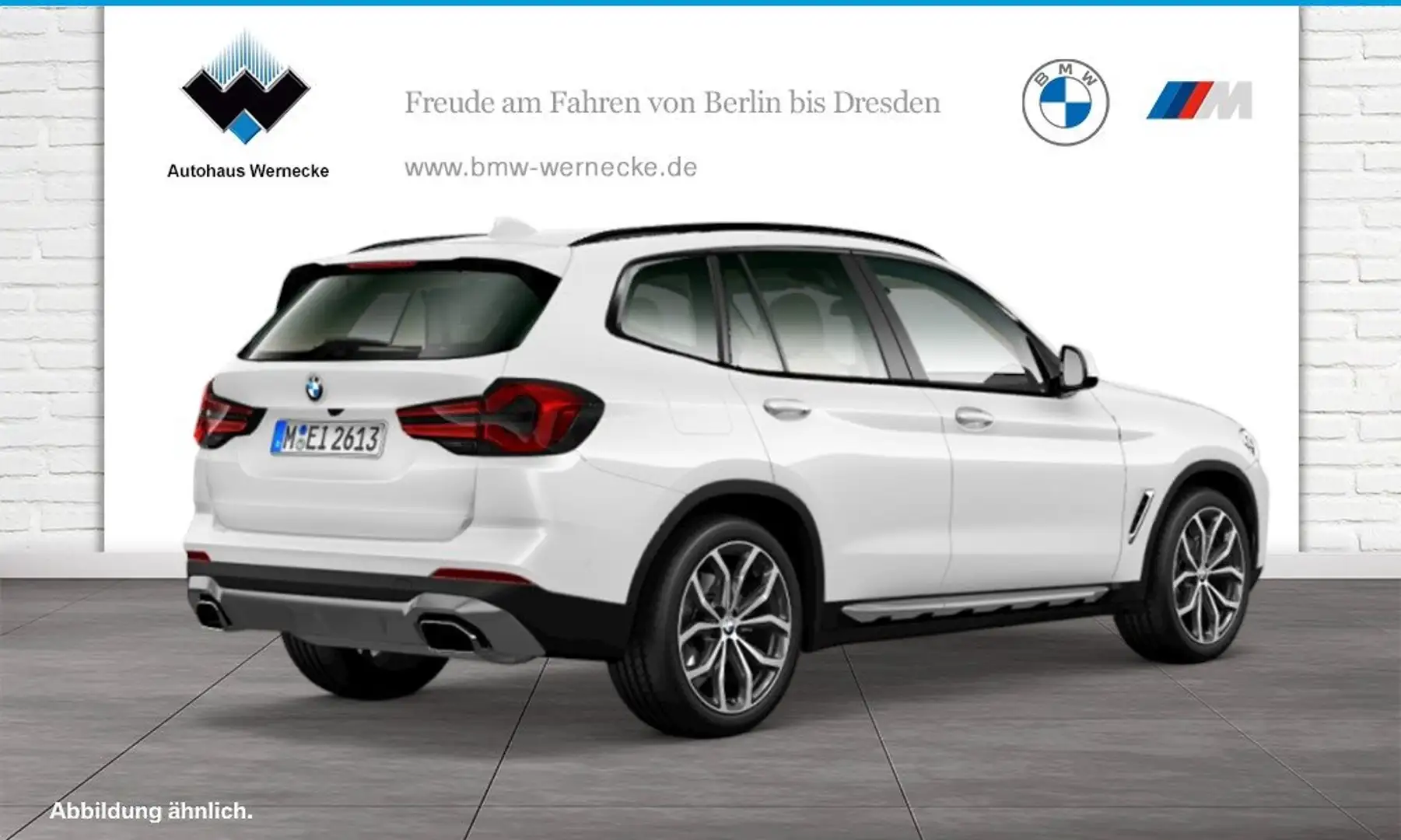 BMW X3 xDrive20d DAB LED WLAN Standhzg. Klimaaut. Weiß - 2