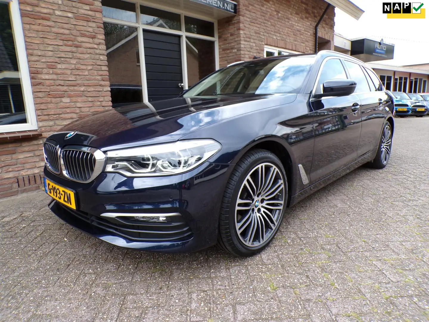BMW 520 5-serie Touring 520i High Executive Edition Incl B Blue - 1