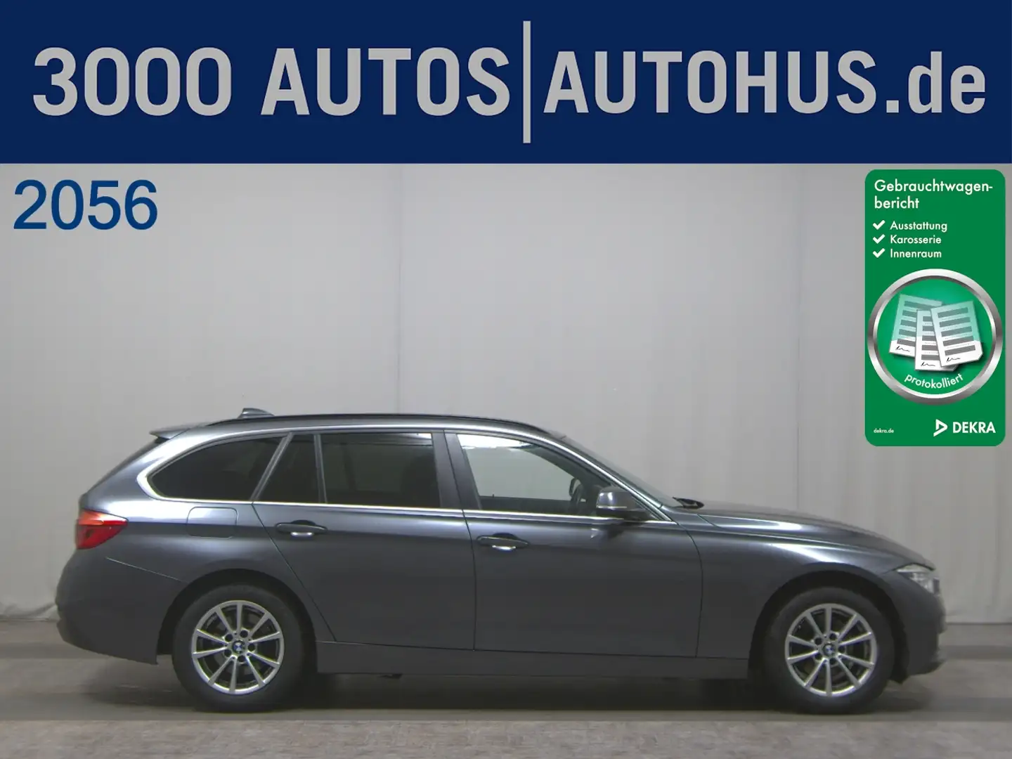 BMW 318 d Touring  Advantage T-Leder Navi LED Shz Grey - 1