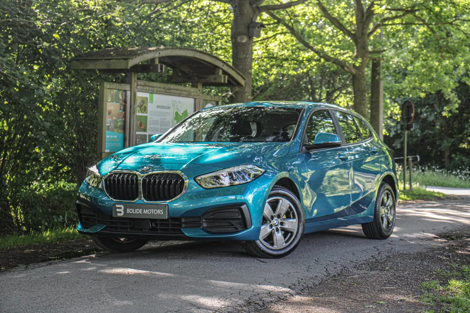 BMW 118 118iA OPF Modrá - 1