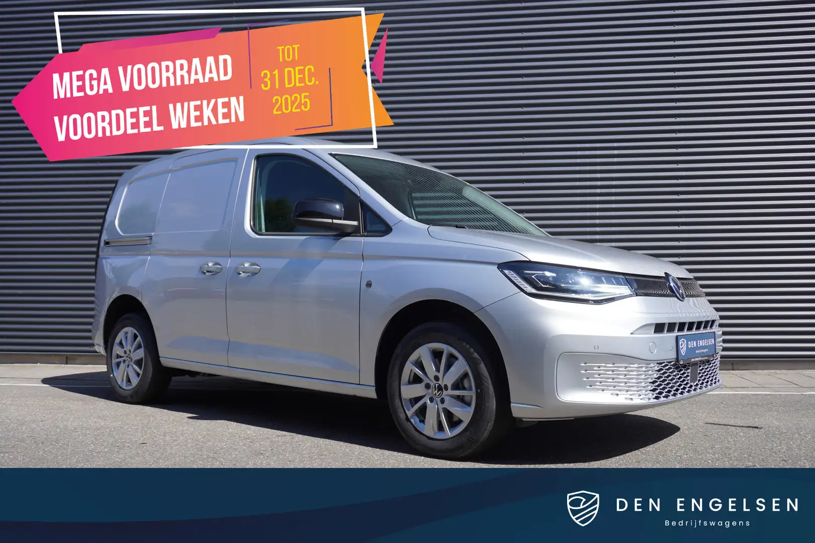 Volkswagen Caddy Cargo 2.0 TDI 122 PK Style DSG, LED koplampen, Cru Gris - 1